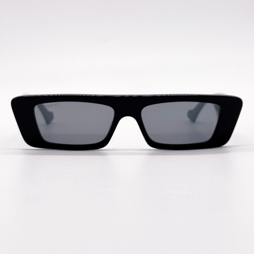 NEW GUCCI GG1331S 005 BLACK SILVER UNISEX SUNGLASSES GUCCI - Picture 4 of 12